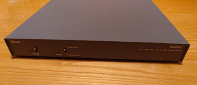 Extron Emotia Video Scan Converter Prozessor Downscaler Retro VGA zu NTSC/PAL