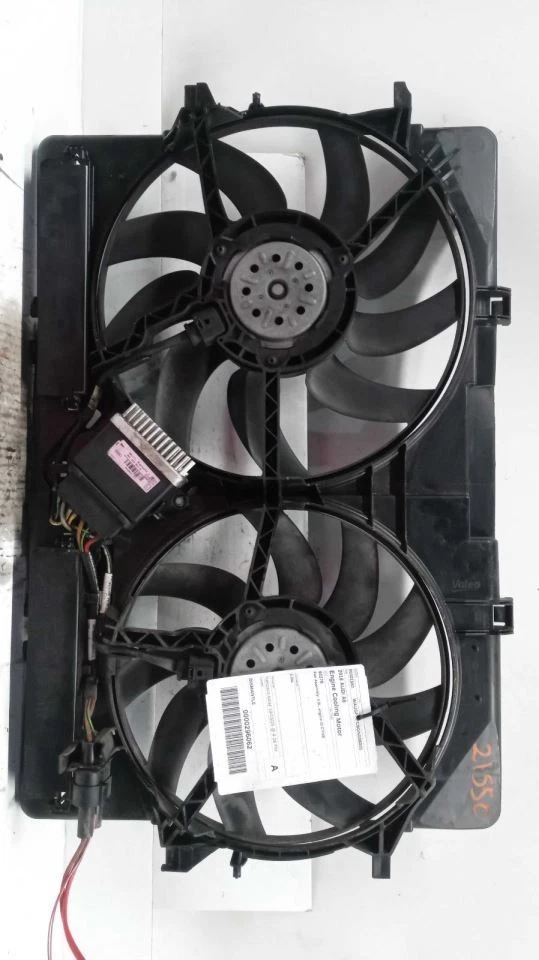 Conjunto de ventilador de motor de ventilador de radiador compatible con 15-18 AUDI Q3 546470 Foto 2 de 4