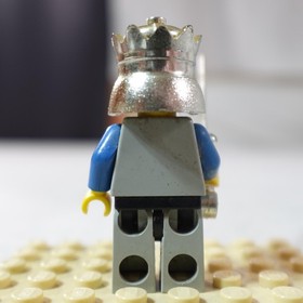 Lego Castle Knights Kingdom I King Leo Minifigure 6026 6098 6091 6095 LEGbrOs