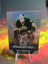 Gerry Cheevers 2023-24 UD SP Authentic Pageantry #P-53 Boston Bruins