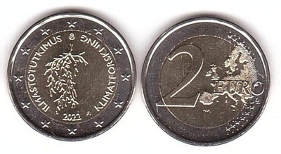 Finland - 2 Euro 2022 UNC Climate research Lemberg-Zp
