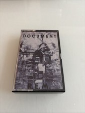 R.E.M. - Document (1987) CASSETTE TAPE Paper Labels Tested & VGC