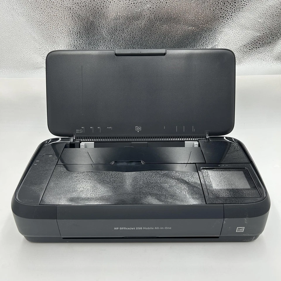 HP OfficeJet 250 Wireless Mobile All in One Printer, Scanner, Copier (Black) - Image 4 of 4