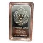 Silver Bar Scottsdale One Troy Ounce .999 Fine Silver Bar Scottsdale Silver Mint