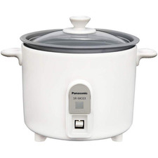 Panasonic SR-MC03-W Rice Cooker 1.5 Go Compact White Japan Model New