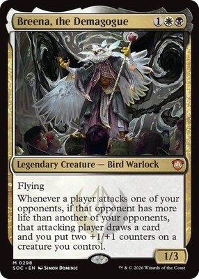 Breena, the Demagogue - 298 - NM - Commander: Secrets of Strixhaven