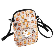Guinea Pig Lovers Crossbody Bag It's Guinea Be a Good Wheek Small Sling Bag G...