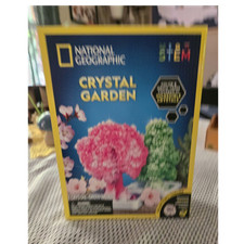 National Geographic STEM Crystal Garden Crystal Growing Kit, Ages 8 