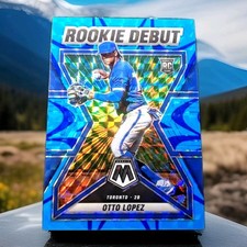 2022 Panini Mosaic Baseball Rookie Debut Otto Lopez #RD-8 (RC)