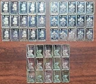 (45) 1 Gram .999 Fine Silver Rainbow Toned Mini Bars Silver Bullion