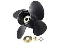 Propeller Aluminium  4 x 12.8 x 19R inkl. Nab...