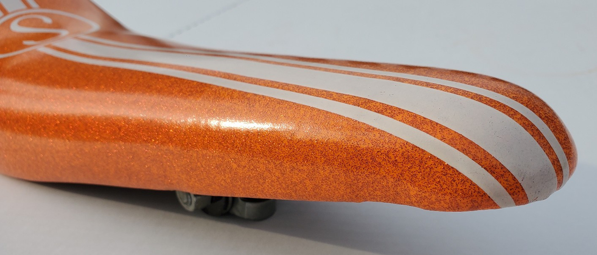 Vtg Schwinn Stingray Orange Krate Banana Bicycle Seat 1970's 1969