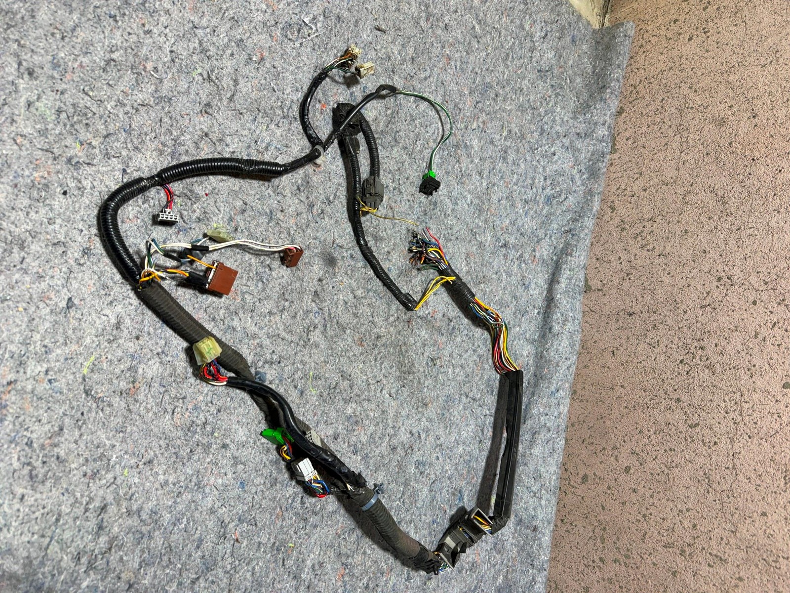 1991-1992 ACURA NSX 32751SL0A00 WIRE HARNESS DRIVER DOOR CUT