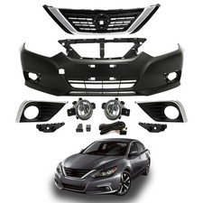 Front Bumper Cover Grille Primed for Nissan Altima 2016 2017 2018 NI1000312