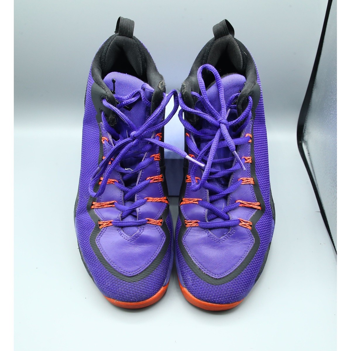 Jordan Super.Fly 2 PO Purple Orange Basketball Shoes 645058-523