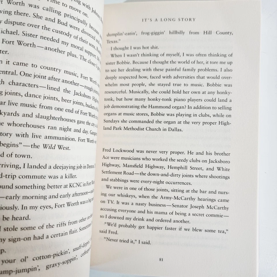 My Life: It's a Long Story by Willie Nelson (2016) - Paperback - Sent Tracked - image 4 of 4