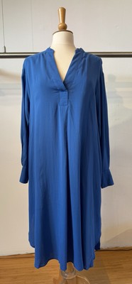 Kobalt blaues Kaftan Kleid oversized HM  Gr. 42