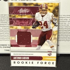 2020 Panini Absolute - Rookie Force Relics Antonio Gibson #28 (MEM, RC)