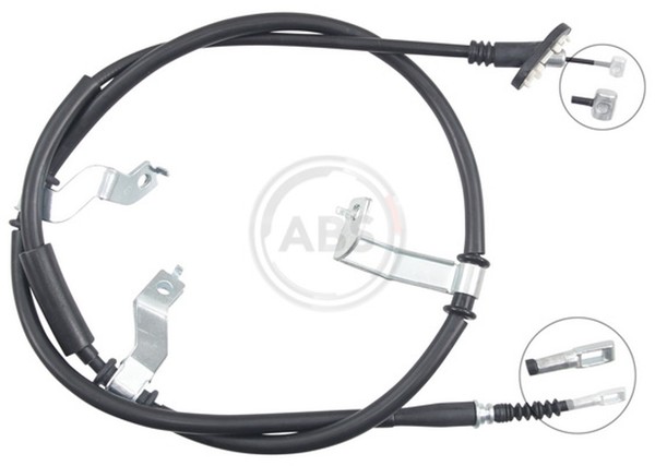 A.B.S. Bremsseil Seilzug Feststellbremse K19809 FüR Hyundai JM Tucson SUV Crdi-image