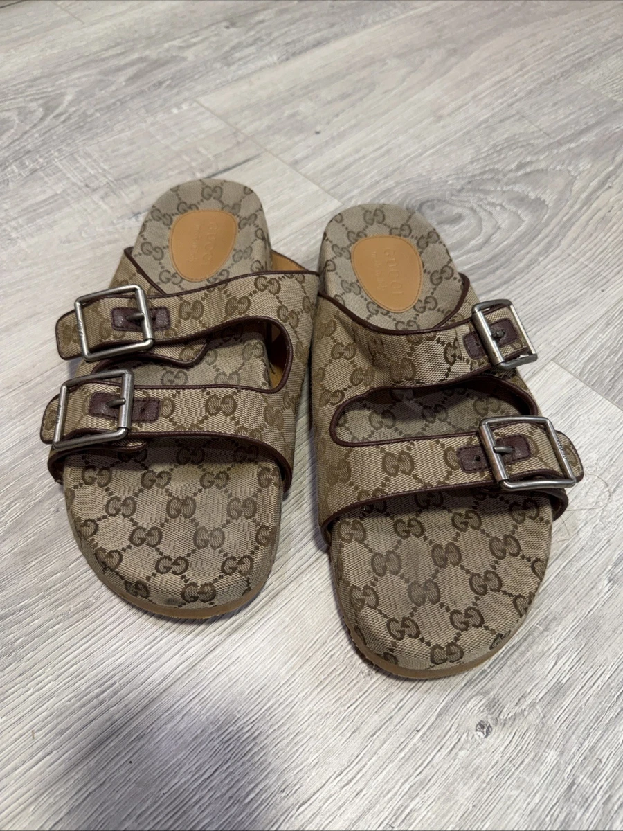 Gucci Leather Upper Slide Sandals for Men for sale | eBay display picture 1