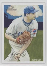 2010 Topps National Chicle Ted Lilly by Jeff Zachowski #87 fm0