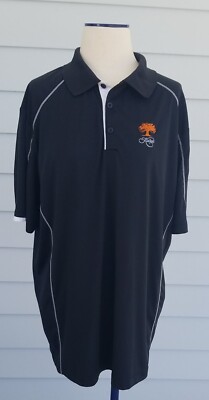 Nike Golf Tour Performance Dry Fit Polo - Kiawah - Embroidered Polo Black XL 