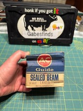 1950s 1960s Gm Chevy Corvette Buick Nos 12v Hand Held Spotlight Bulb Guide Box