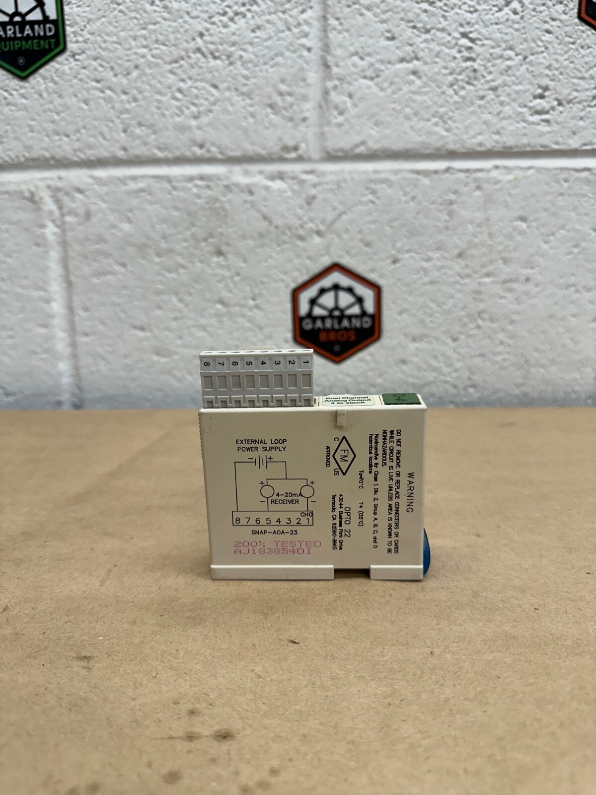 Opto 22 SNAP-AOA-23 Analog Module, Dual Channel