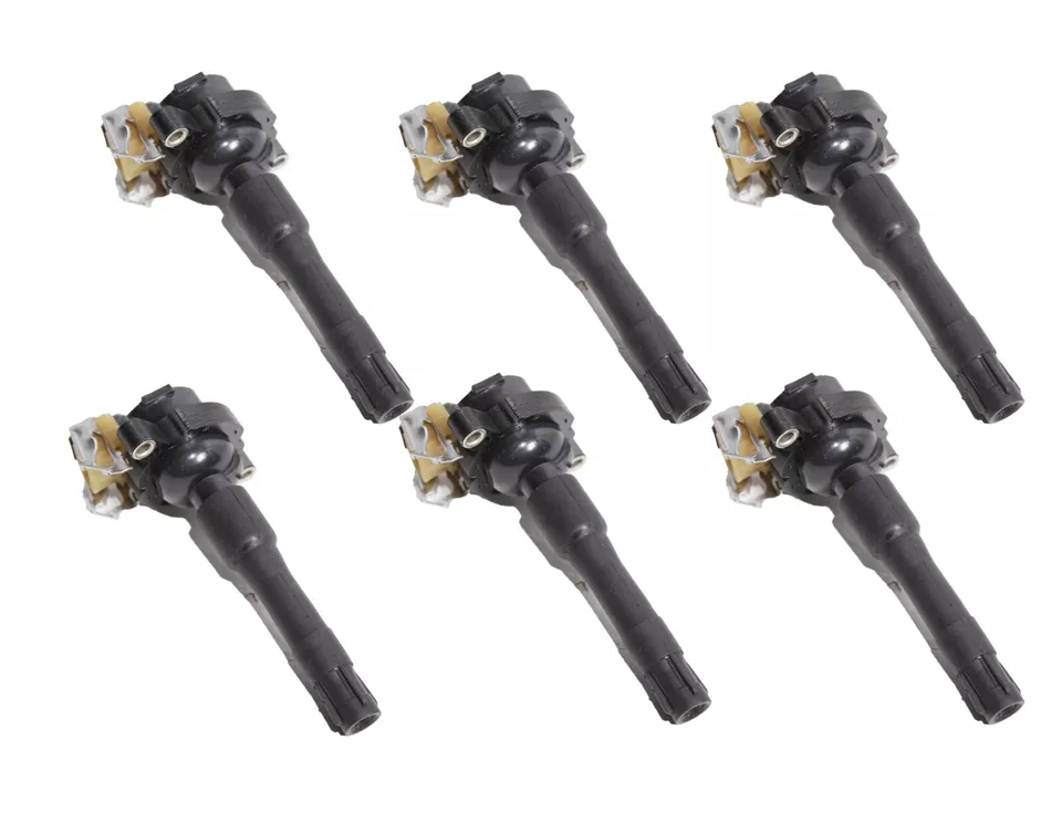 6 Ignition Coil Pack For BMW 323Ci 323i 323is 325Ci 325i 352i 352Xi Z3 2.5L l6 - Image 4 of 4