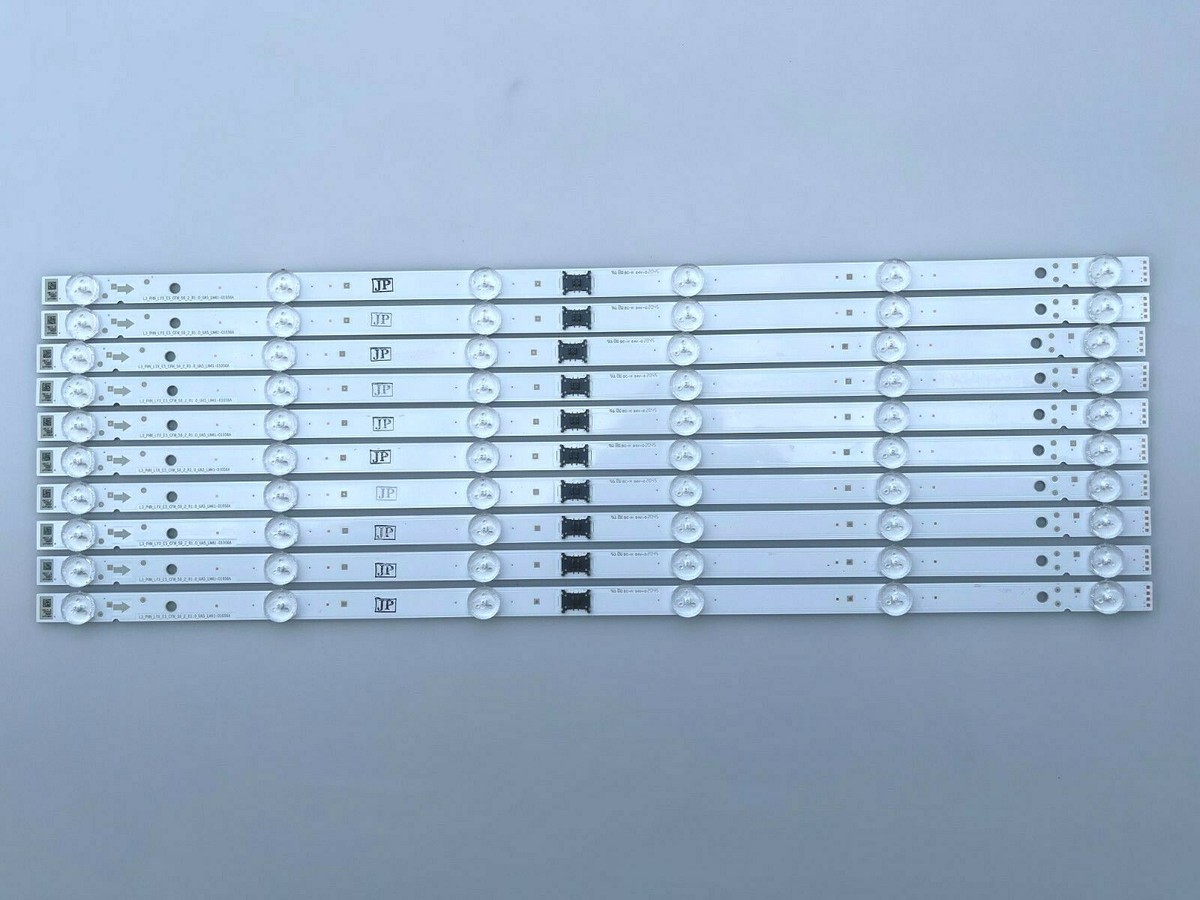 Sony KD-55X80J LED Backlight Strips (10) LM41-01056A With Double