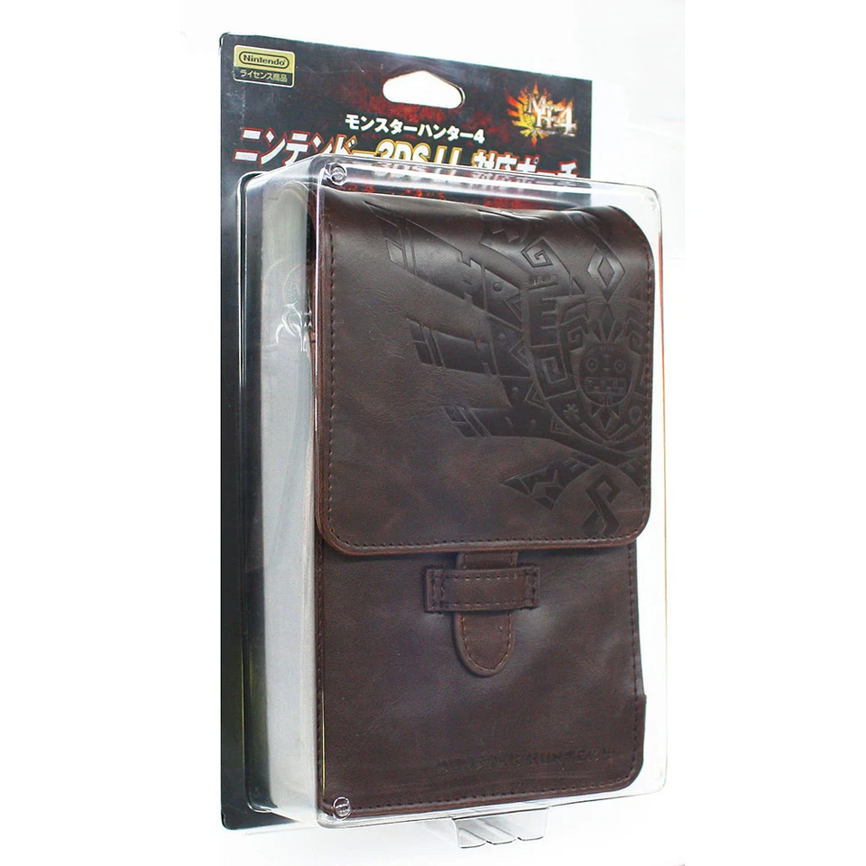 Capcom Monster Hunter 4 Emblem pouch for Nintendo 3DS XL license product Japan - Image 4 of 4
