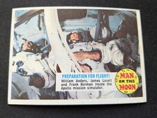 1970 Topps Man On The Moon Card # 27 of 99 Preparation for Flight (VG/EX)