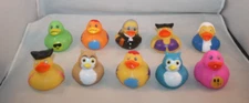 Jeep Rubber Ducks Fun Express George Washington Duck and more - Lot of 10