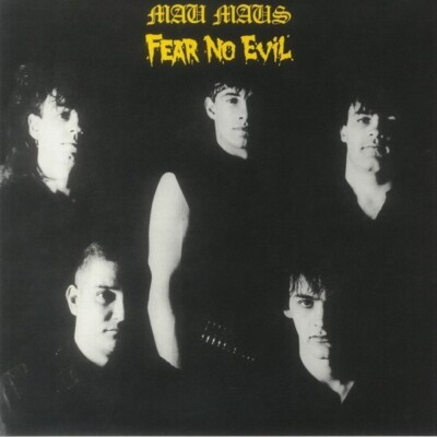 MAU MAUS - FEAR NO EVIL LP VINYL RECORD punk hardcore uk82 gbh the exploited