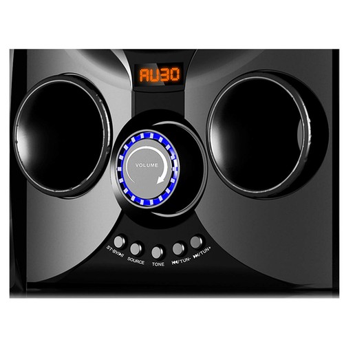BT-424FN, 2.1 Multimedia Bluetooth Speaker System Powerful Shelf Stereo Wired Sy - Bild 3 von 7