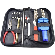 16pc Watch Repair Tool Kit Watch Back Opener Watch Strap Remover Repair Tool Set