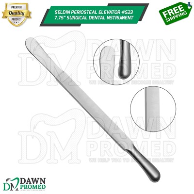 Seldin Periosteal Elevator #S23 7.75  Retractor Implant Surgical Dental Inst