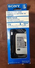 DCC-120A SONY ORIGNAL SONY Car NOS Battery Cord with Stabilizer Output 6-12V DC