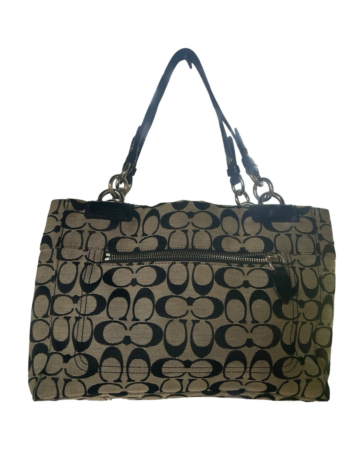 Borsa a tracolla firmata Coach Jacquard