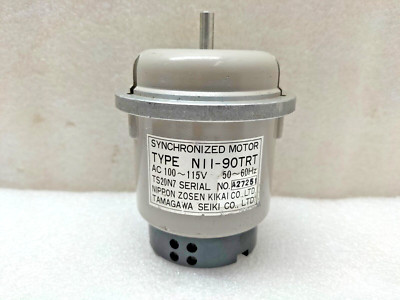 TAMAGAWA SEIKI-NIPPON NII-90TRT SYNCHRONIZED MOTOR 110-115VAC,50/60Hz