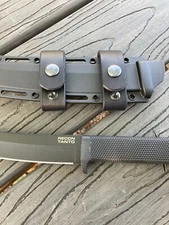 Leather Scout Carry Straps for Cold Steel SRK ( No Knife Or Sheath)