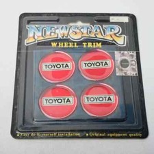 Wheel Center Cap Round Emblem Accent Trim Vintage 80 90s Automotive For Toyota