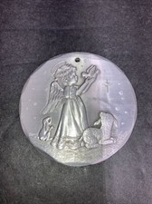 1996 WENDELL AUGUST CHRISTMAS ORNAMENT ANGEL HANDMADE IN U.S.A.