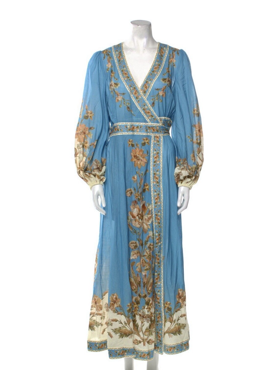 zimmerman dress blue Cabana Stripe Calypso Dress S