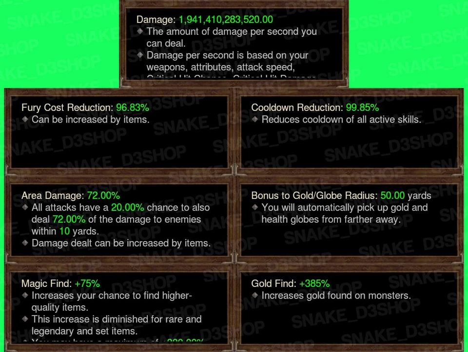 Diablo 3 - Santificado + Etéreo + Infundido SS - El Legado de Raekor - Raptor Foto 2 de 4