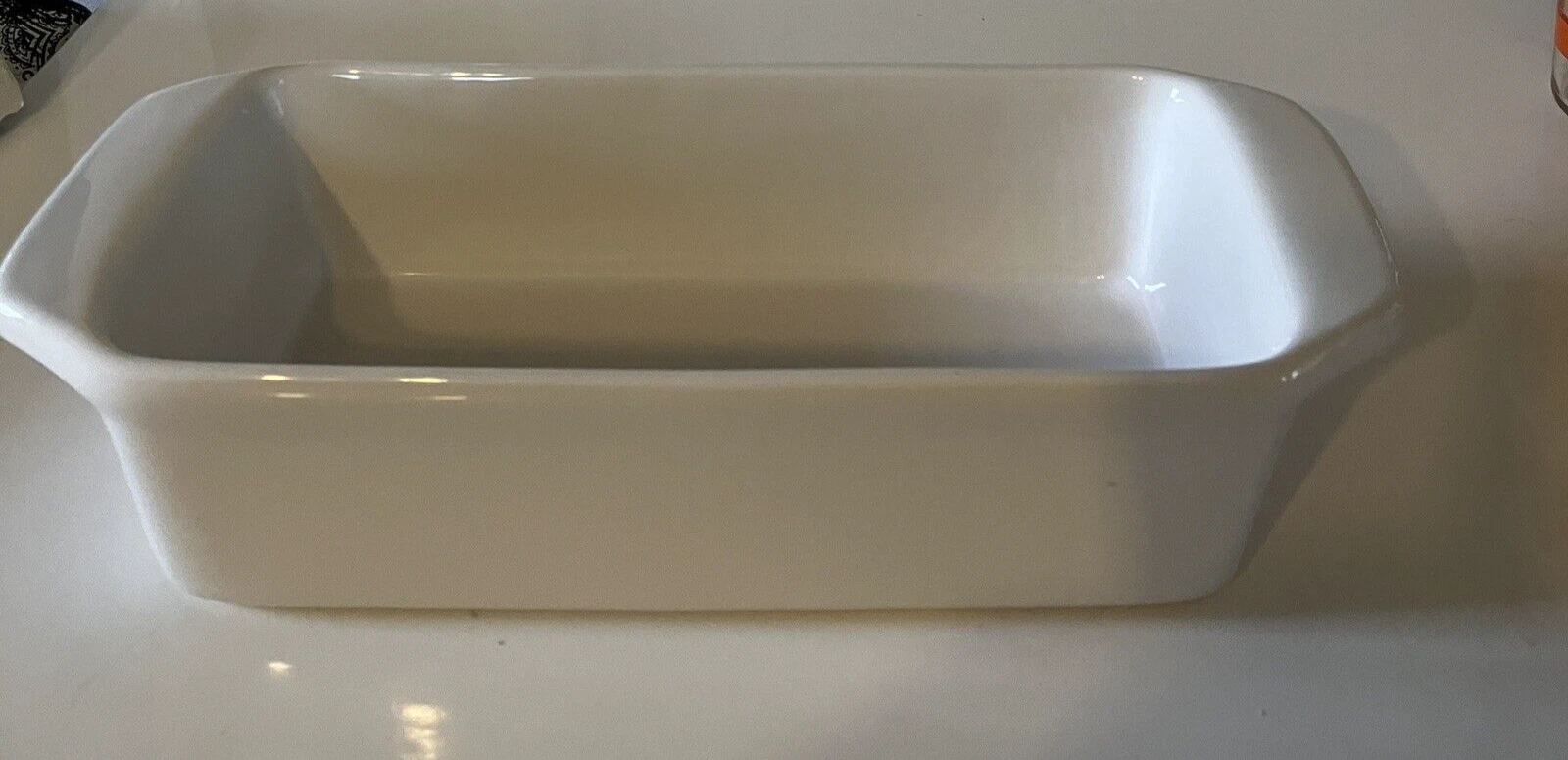CHANTAL Stoneware Baking Loaf Pan 1-3/4 QT WHITE