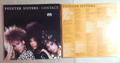 POINTER SISTERS - CONTACT - LP + OIS (no seamsplits)  GERMANY 1985 (m-/vg+)