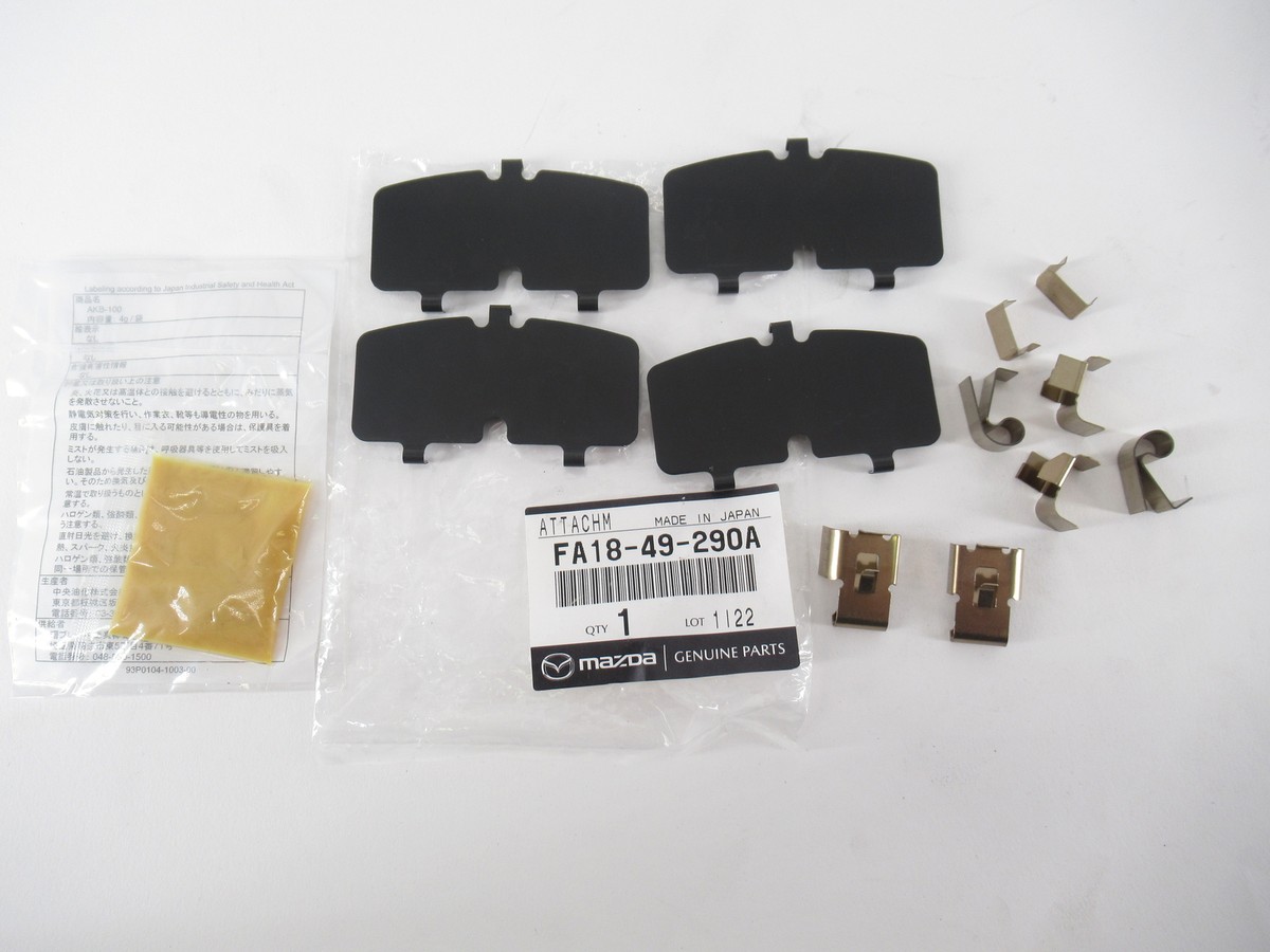 udaman Genuine OEM Mazda FA18-49-290A Rear Disc Brake Hardware | eBay