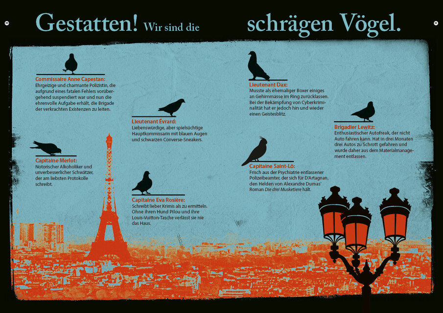 Thumbnail - Hénaff Sophie. Das Revier Der Schrägen Vögel. Taschenbuch