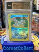 Pokemon Skyridge Seel #95/144 Reverse Holo WOTC WAG 10 PSA CGC GEM MINT